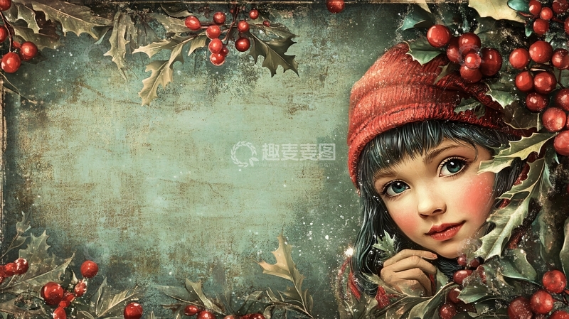 高清大图下载【趣麦麦图】小红莓壁纸