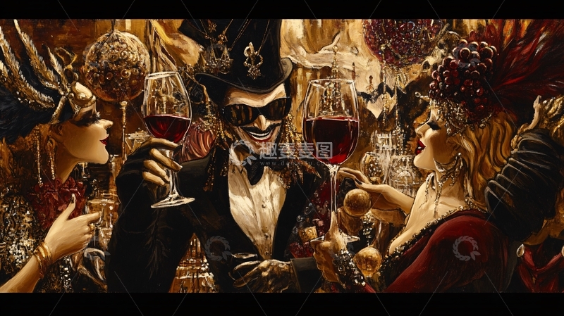 高清大图下载【趣麦麦图】盖茨比水牌