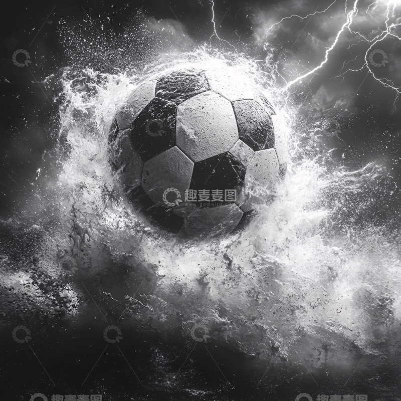 高清大图下载【趣麦麦图】足球霸气海报