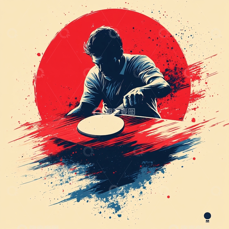 高清大图下载【趣麦麦图】日本拉面插画复古海报