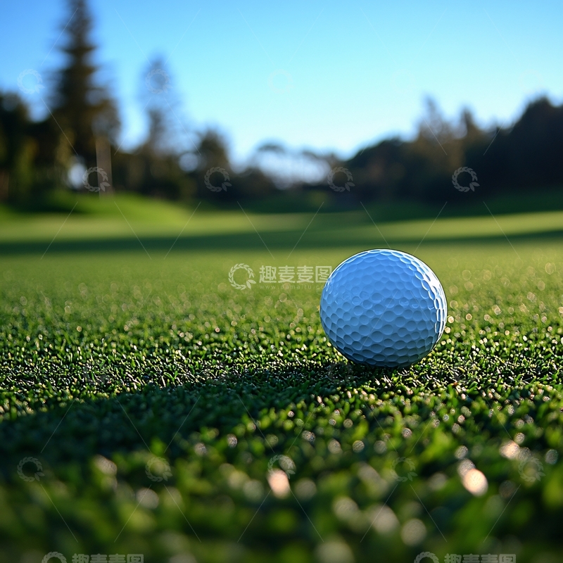 高清大图下载【趣麦麦图】前景聚焦高尔夫球5