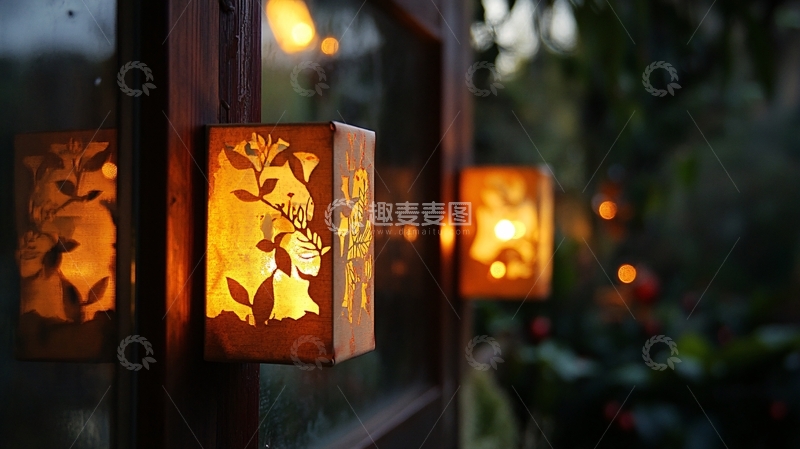 高清大图下载【趣麦麦图】民宿灯饰