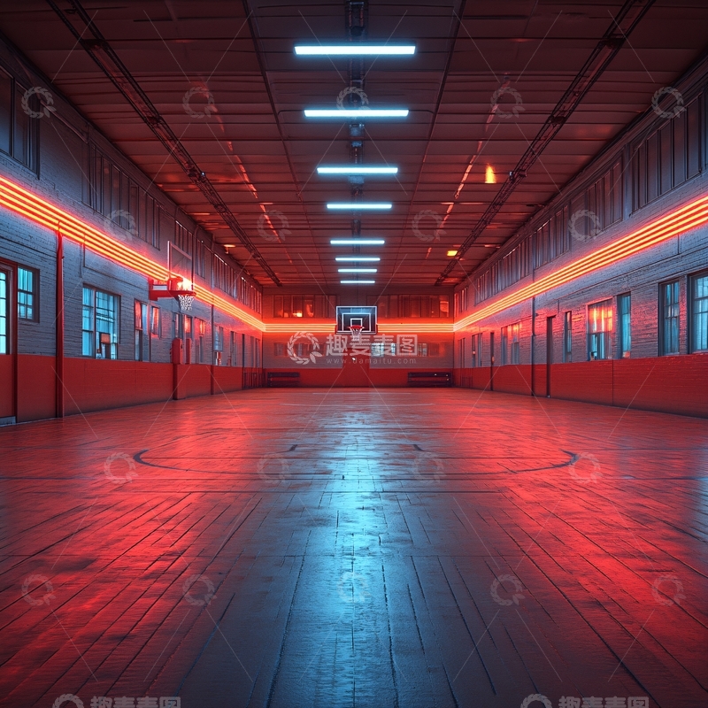 高清大图下载【趣麦麦图】室内球馆