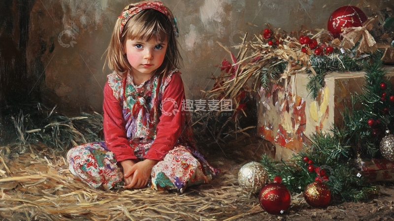 高清大图下载【趣麦麦图】童话圣诞节1