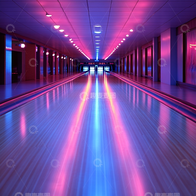 高清大图下载【趣麦麦图】霓虹走廊7