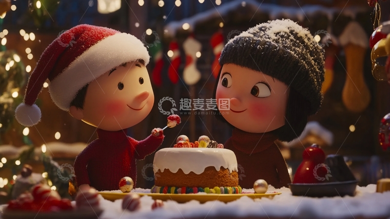 高清大图下载【趣麦麦图】圣诞乐园缩景