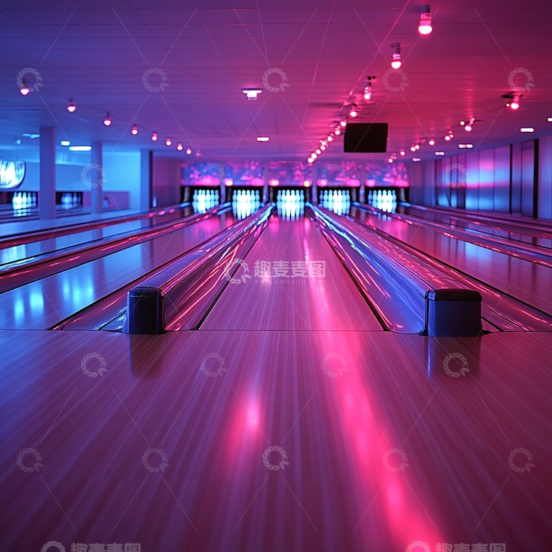 高清大图下载【趣麦麦图】保龄球馆