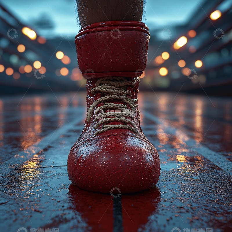 高清大图下载【趣麦麦图】拳击比赛训练场景