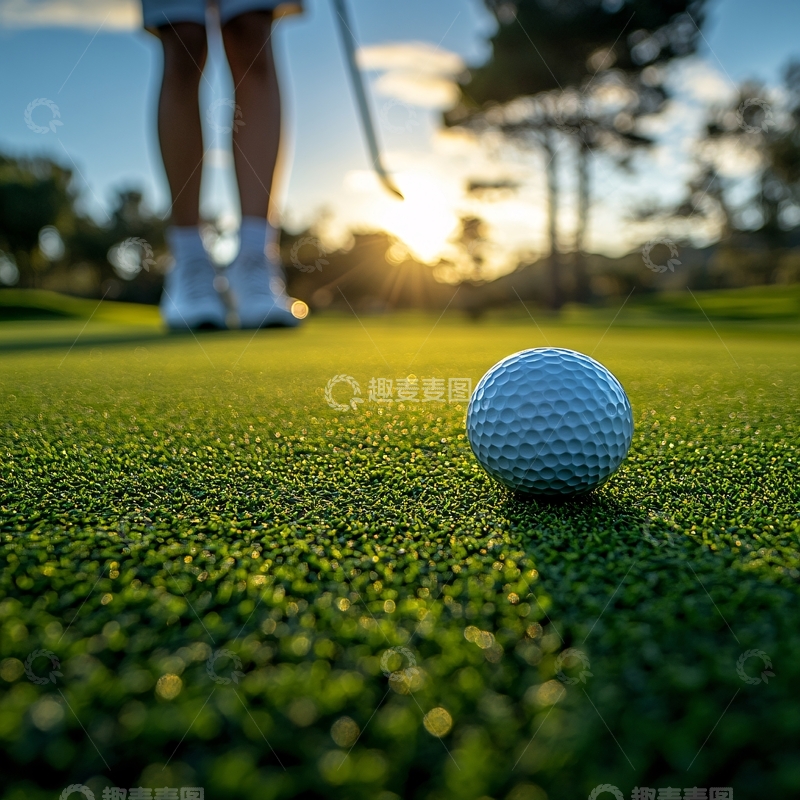 高清大图下载【趣麦麦图】前景聚焦高尔夫球6