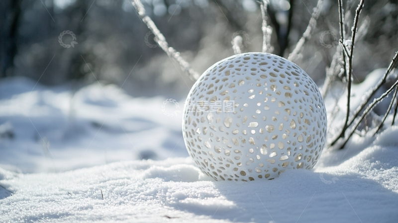 高清大图下载【趣麦麦图】雪包雪馒头光影