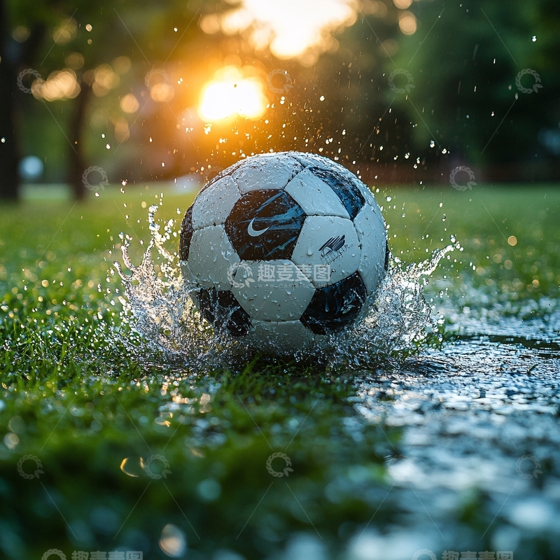 高清大图下载【趣麦麦图】高清足球素材4