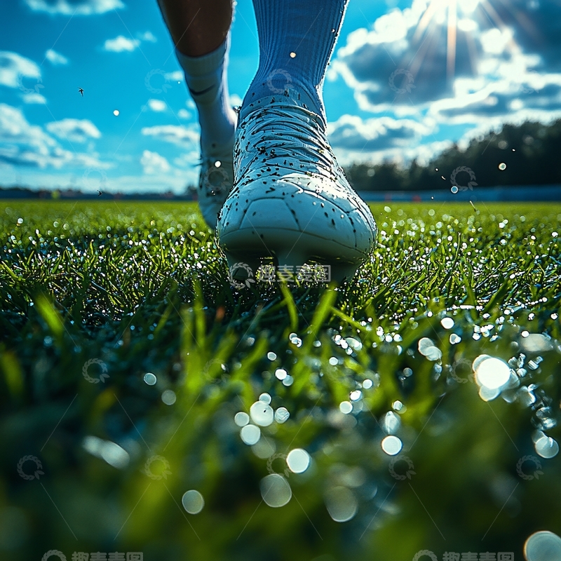 高清大图下载【趣麦麦图】草坪足下留情1