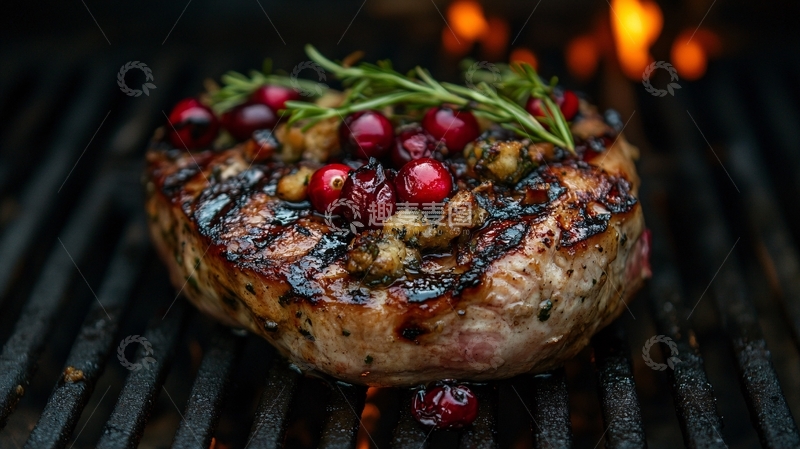 高清大图下载【趣麦麦图】烤大牛腰