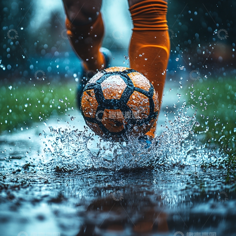 高清大图下载【趣麦麦图】运动湿的