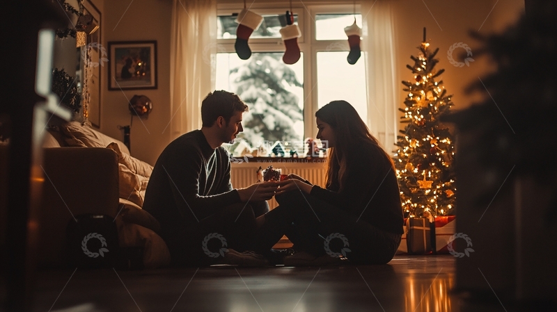 高清大图下载【趣麦麦图】圣诞节的浪漫1