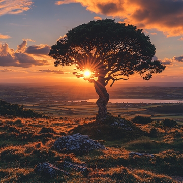 唯美阳光小树22