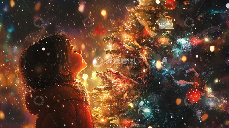 高清大图下载【趣麦麦图】寻找梦幻圣诞