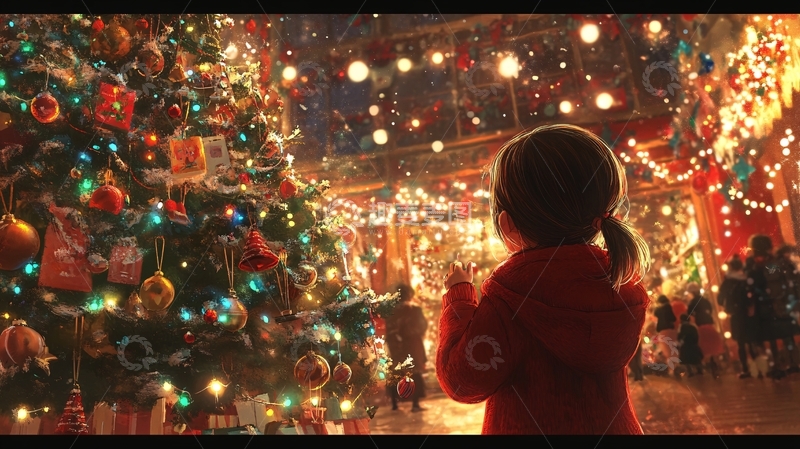 高清大图下载【趣麦麦图】环球影城圣诞1