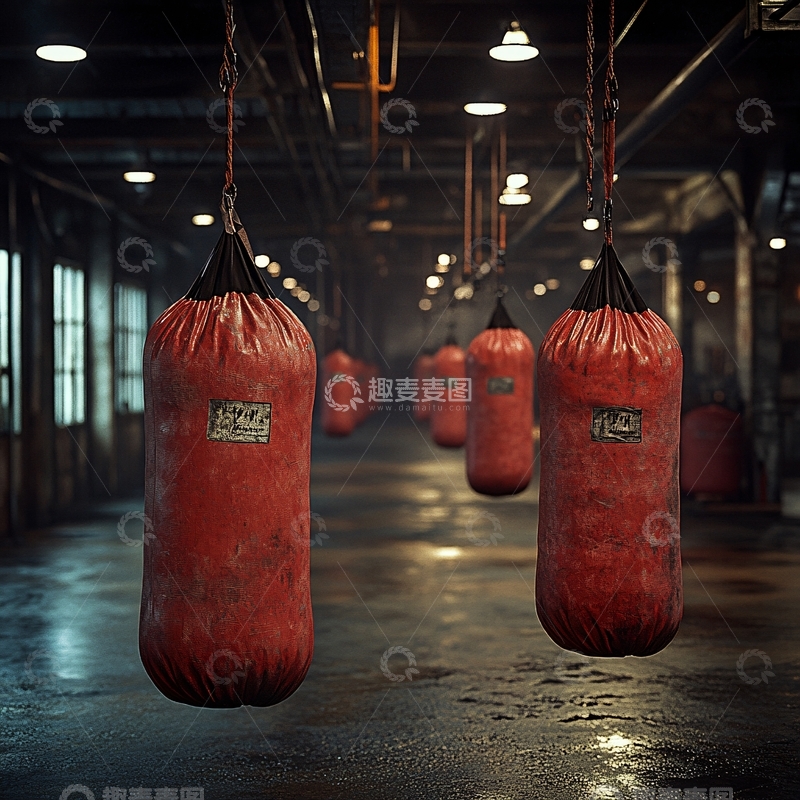 高清大图下载【趣麦麦图】-拳馆背景图3