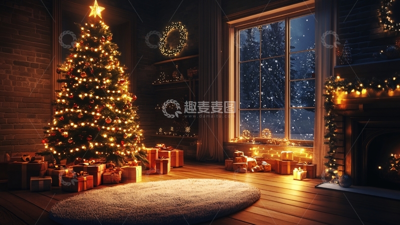 高清大图下载【趣麦麦图】圣诞效果图8