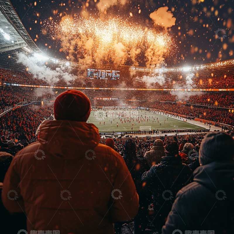 高清大图下载【趣麦麦图】球迷文化