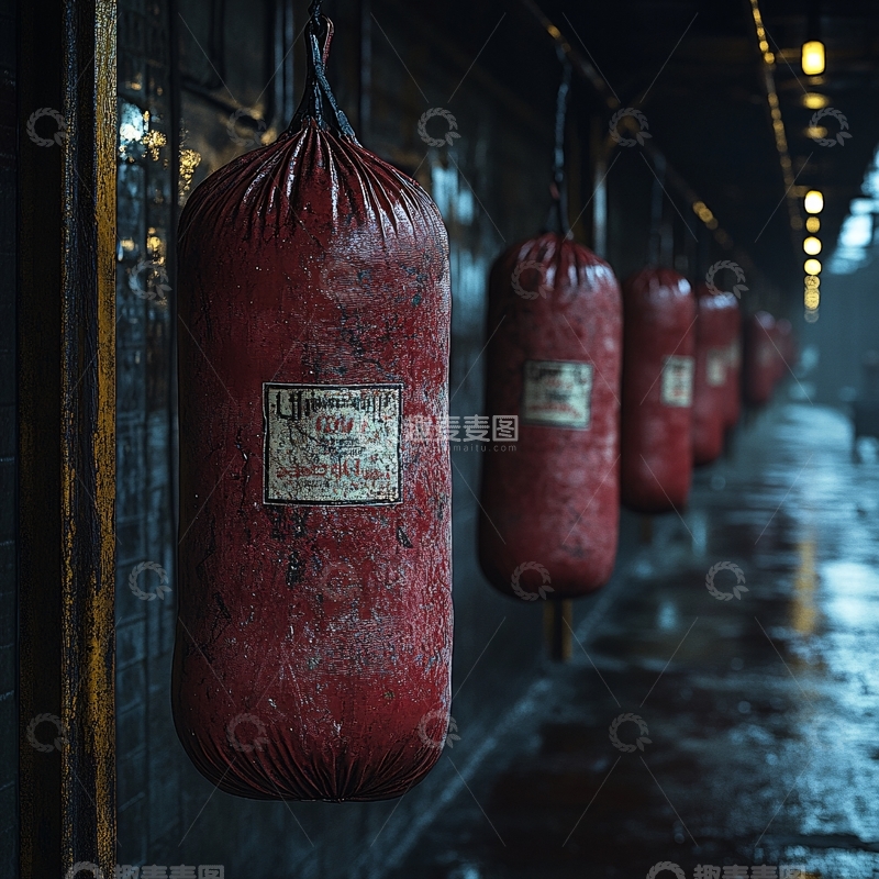 高清大图下载【趣麦麦图】拳馆背景图4