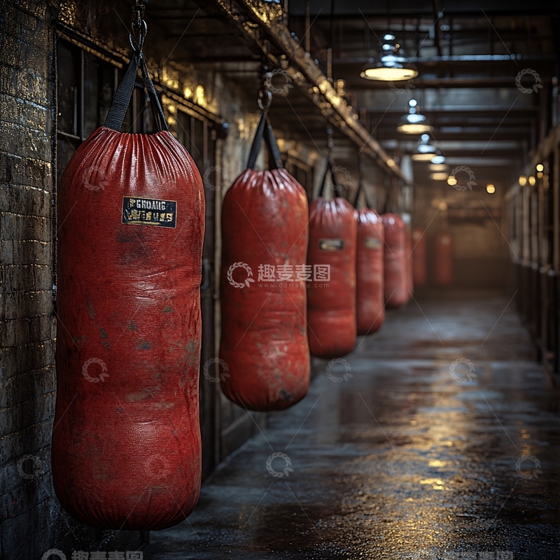 高清大图下载【趣麦麦图】拳馆背景图6