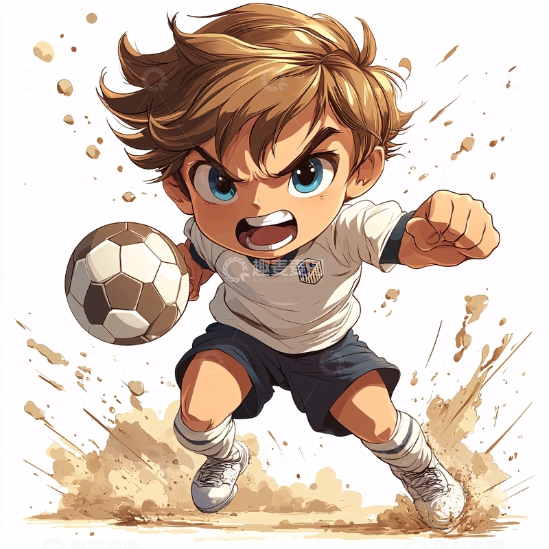 高清大图下载【趣麦麦图】版足球男孩2