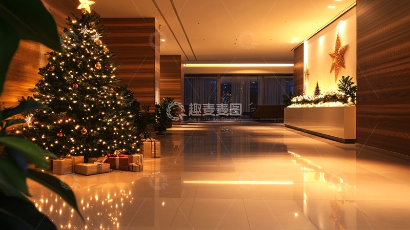 高清大图下载【趣麦麦图】酒店圣诞1