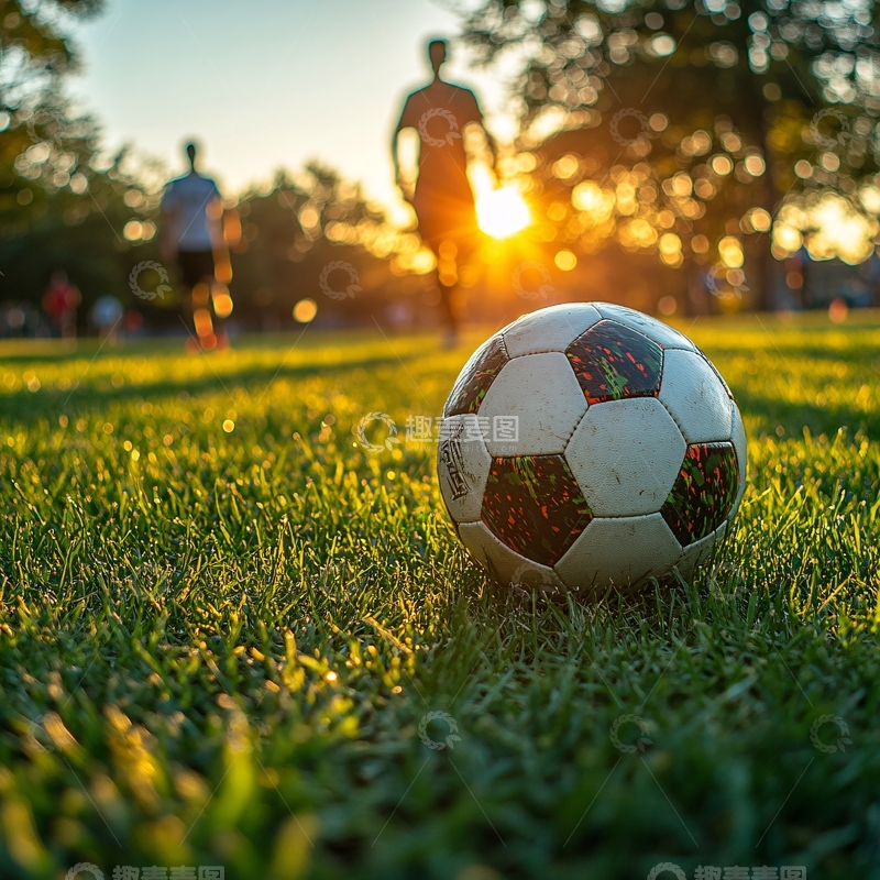 高清大图下载【趣麦麦图】阳光下的足球6