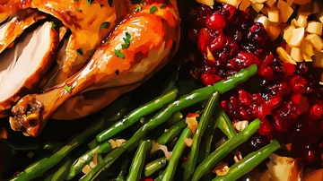 美味的感恩节大餐