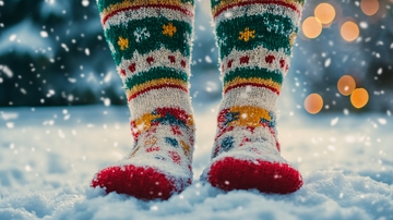 圣诞袜子节日庆典1