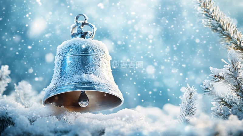 高清大图下载【趣麦麦图】金属板冰雪庆典