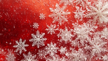 圣诞雪花壁纸7