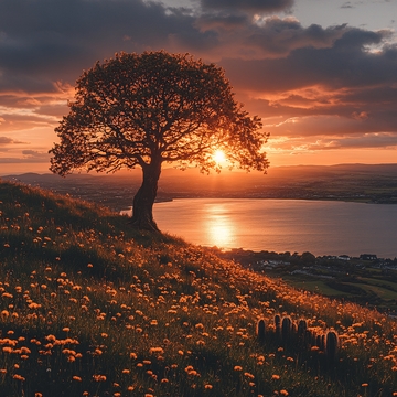 唯美阳光小树27