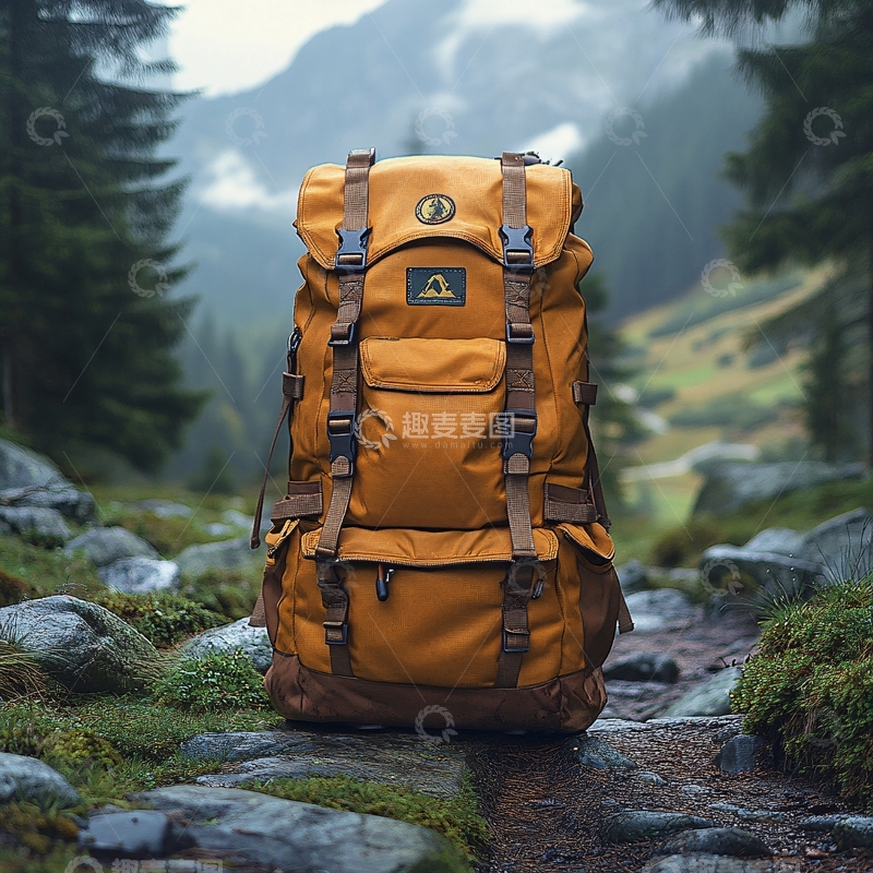 高清大图下载【趣麦麦图】多功能户外包1