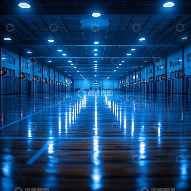 高清大图下载【趣麦麦图】体育场走廊