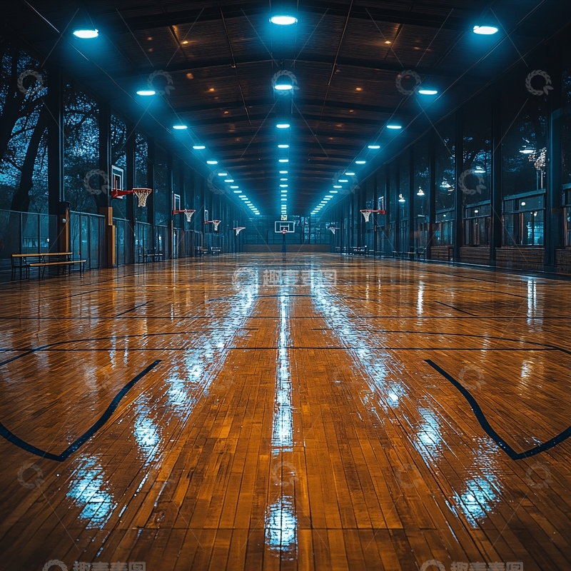 高清大图下载【趣麦麦图】运动馆风景