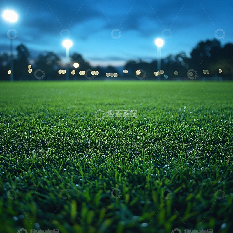 高清大图下载【趣麦麦图】球场荒草图片素材下载