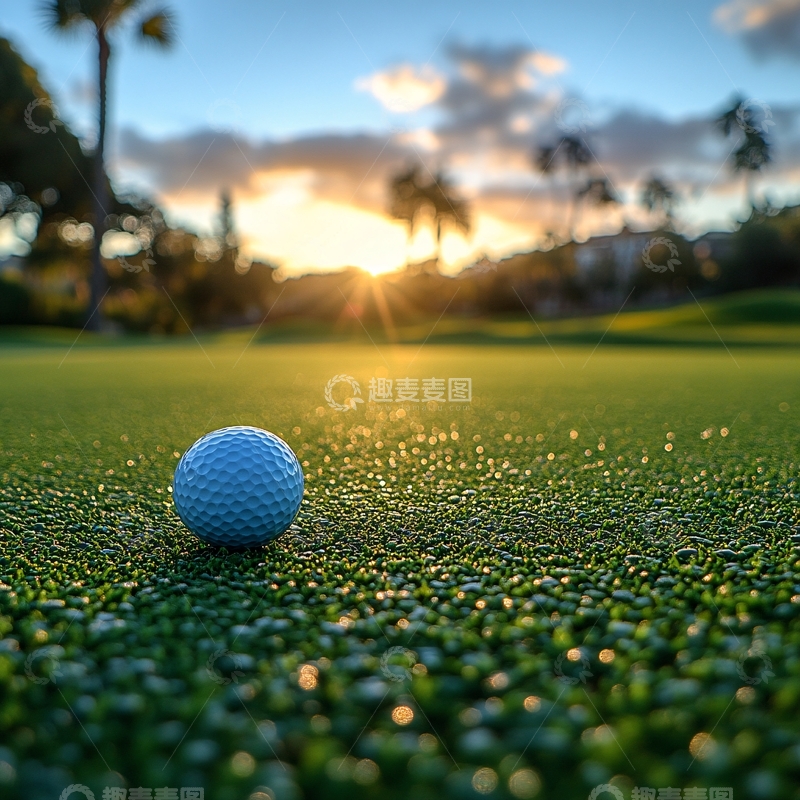 高清大图下载【趣麦麦图】前景聚焦高尔夫球11