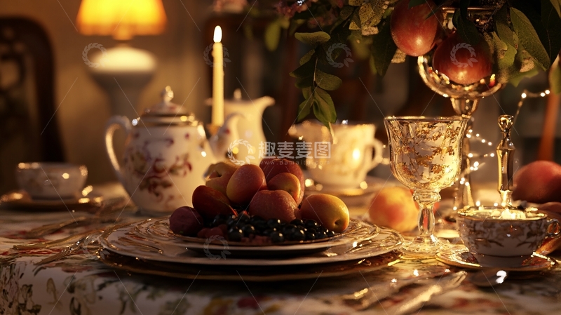 高清大图下载【趣麦麦图】英式下午茶馆