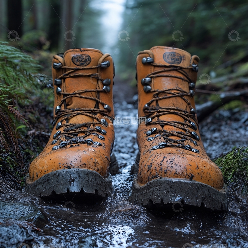 高清大图下载【趣麦麦图】户外登山鞋7