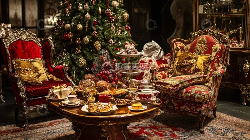 高清大图下载【趣麦麦图】世纪豪门家居摆设2