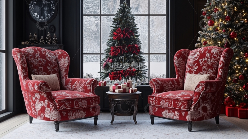 高清大图下载【趣麦麦图】-美式圣诞风格16