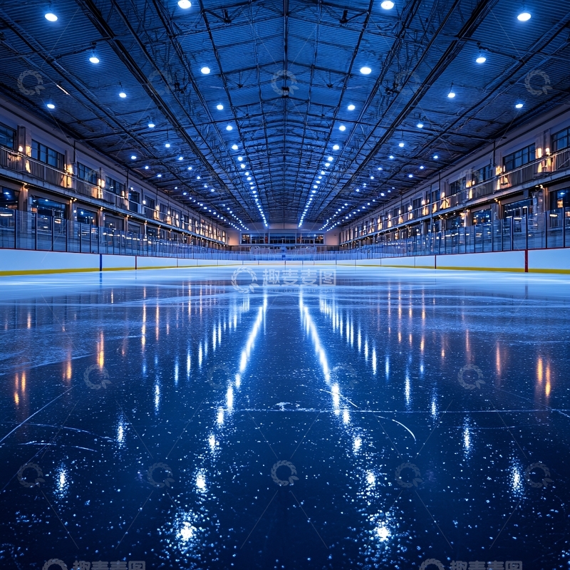 高清大图下载【趣麦麦图】室内冰场2