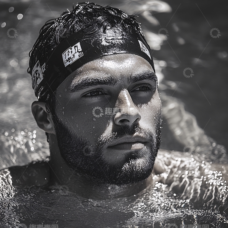 高清大图下载【趣麦麦图】休闲运动游泳4