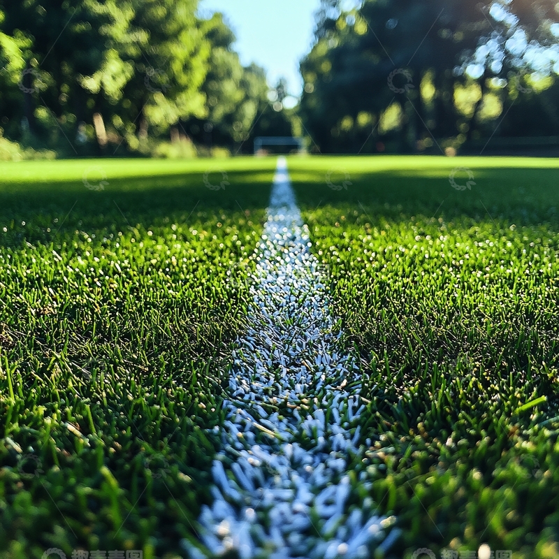 高清大图下载【趣麦麦图】绿茵场特写7