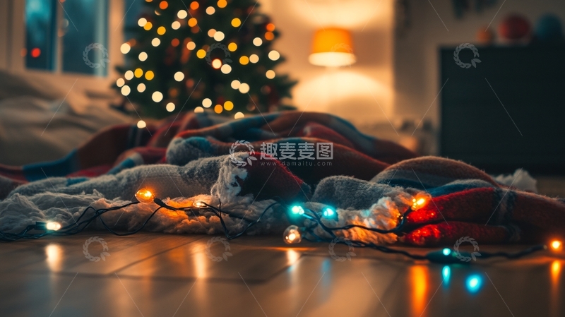 高清大图下载【趣麦麦图】舒适的毛毯