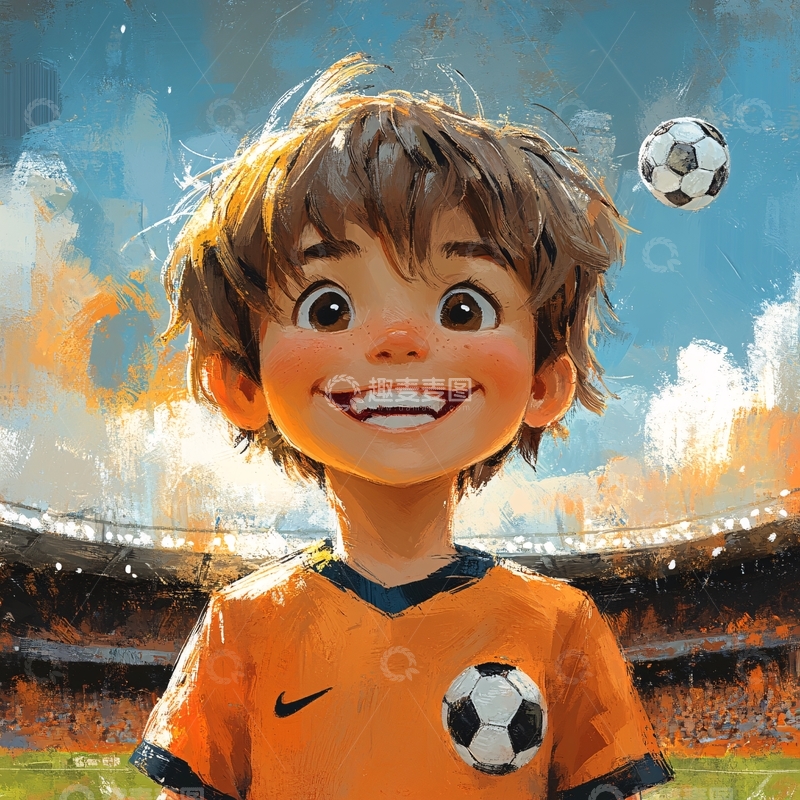 高清大图下载【趣麦麦图】版足球男孩3