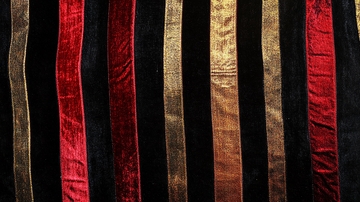 丝绒条纹闪耀背景